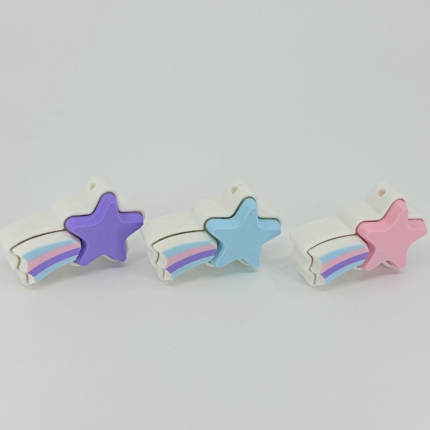 Fidget Clicker Keychain - Shooting Star