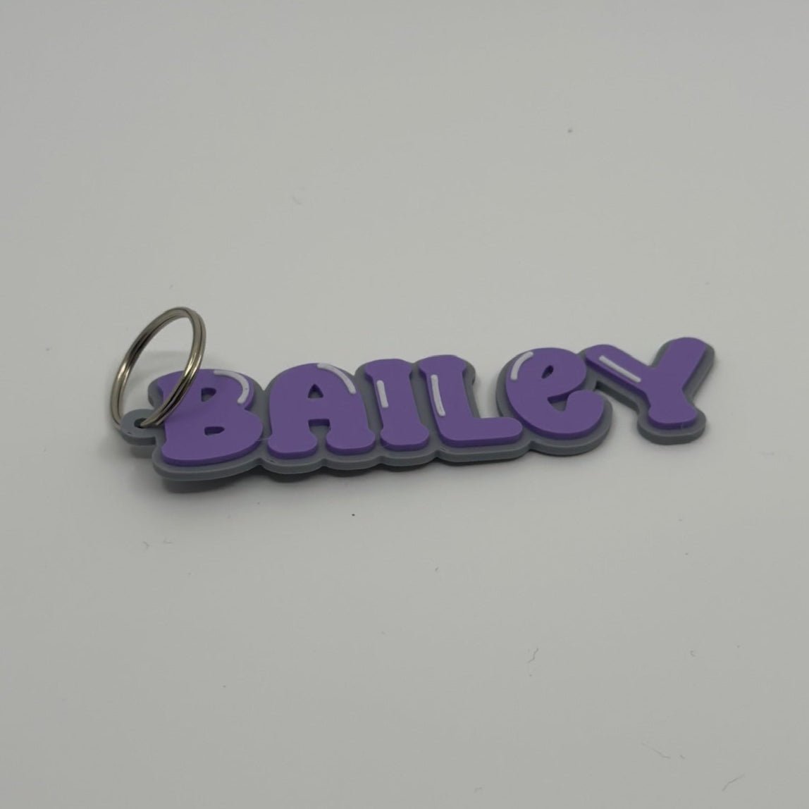 Custom Name Keychain - Bubble