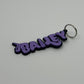 Custom Name Keychain - Unicorn