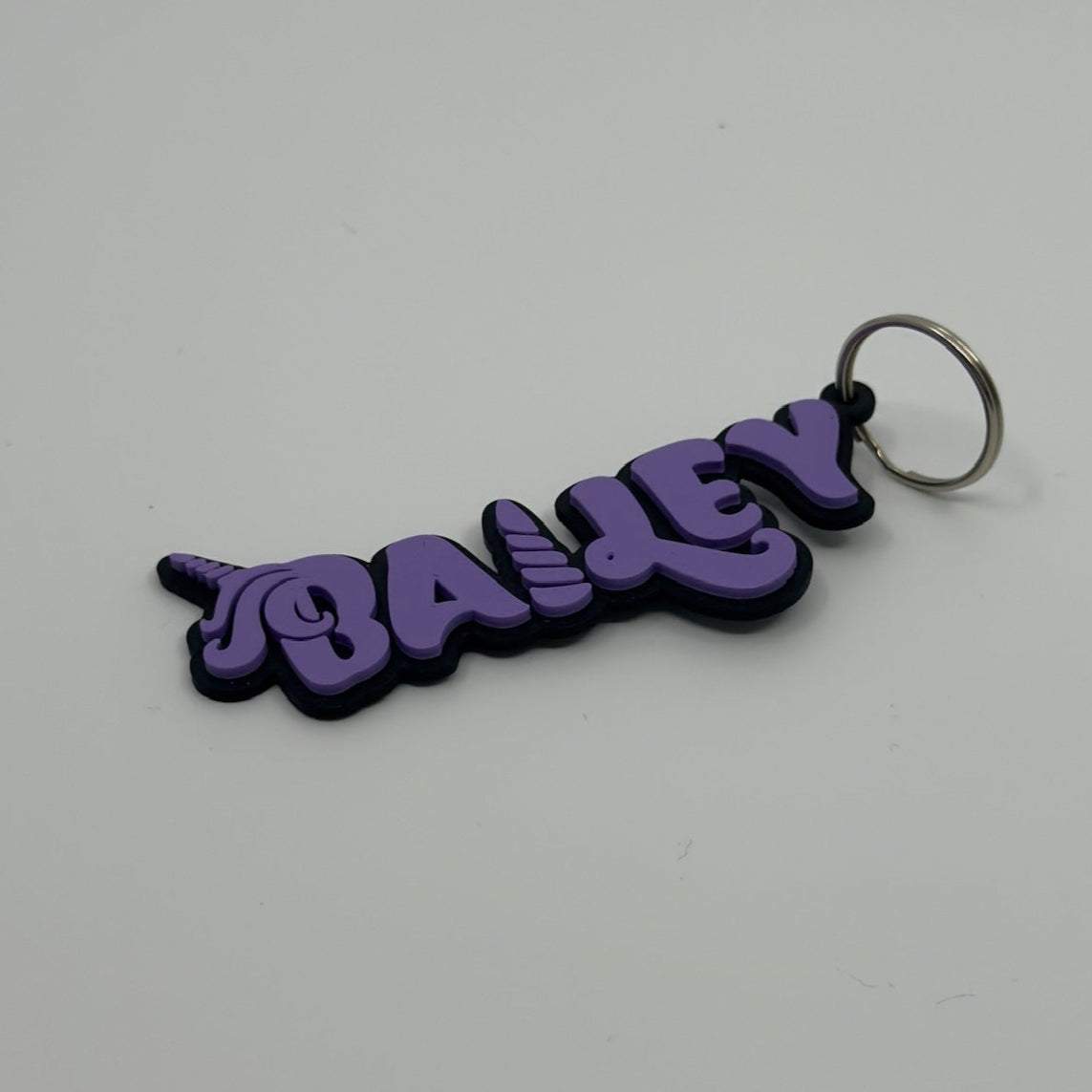 Custom Name Keychain - Unicorn