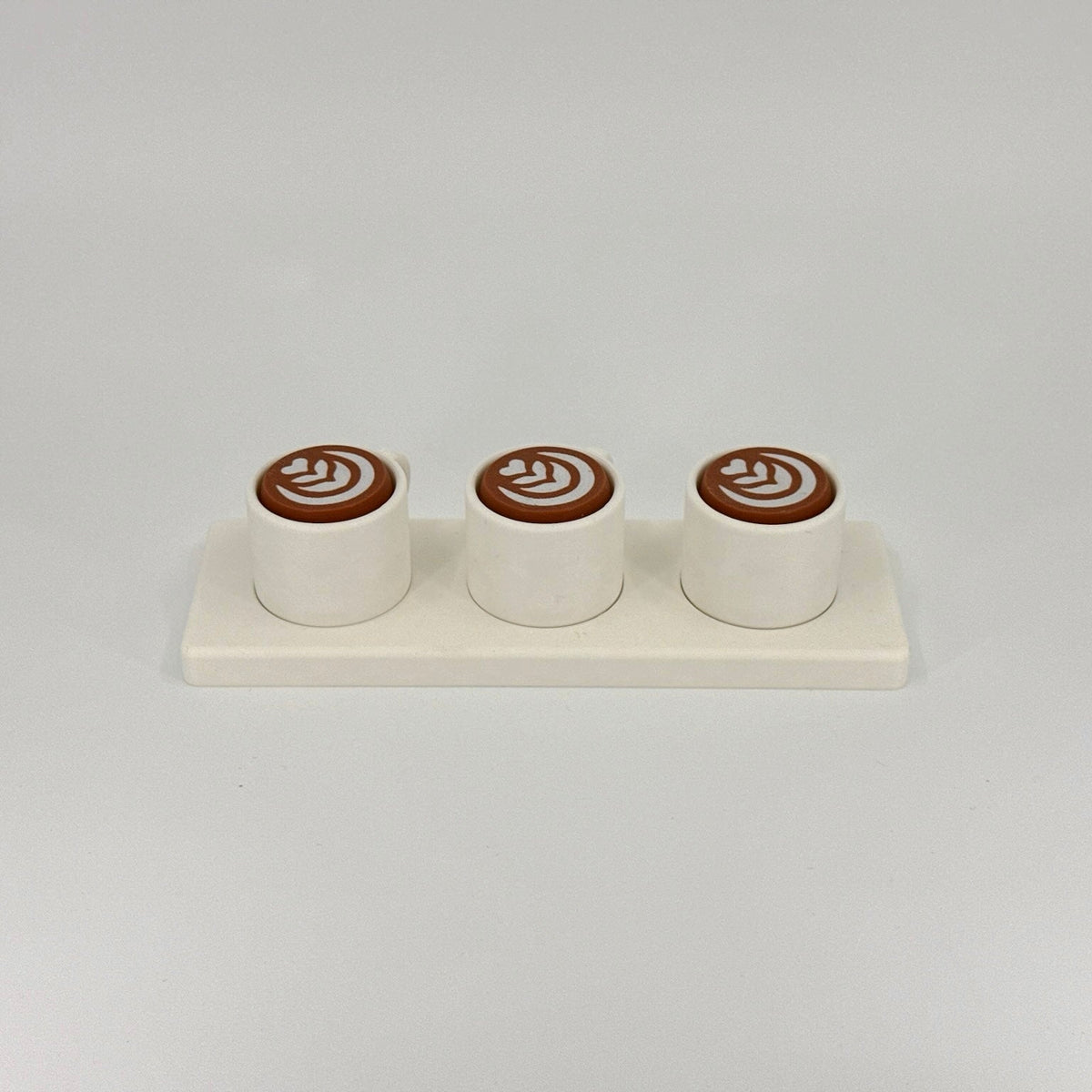 Fidget Clicker - Coffee Mug - Set of 3 with White Base included for FREE