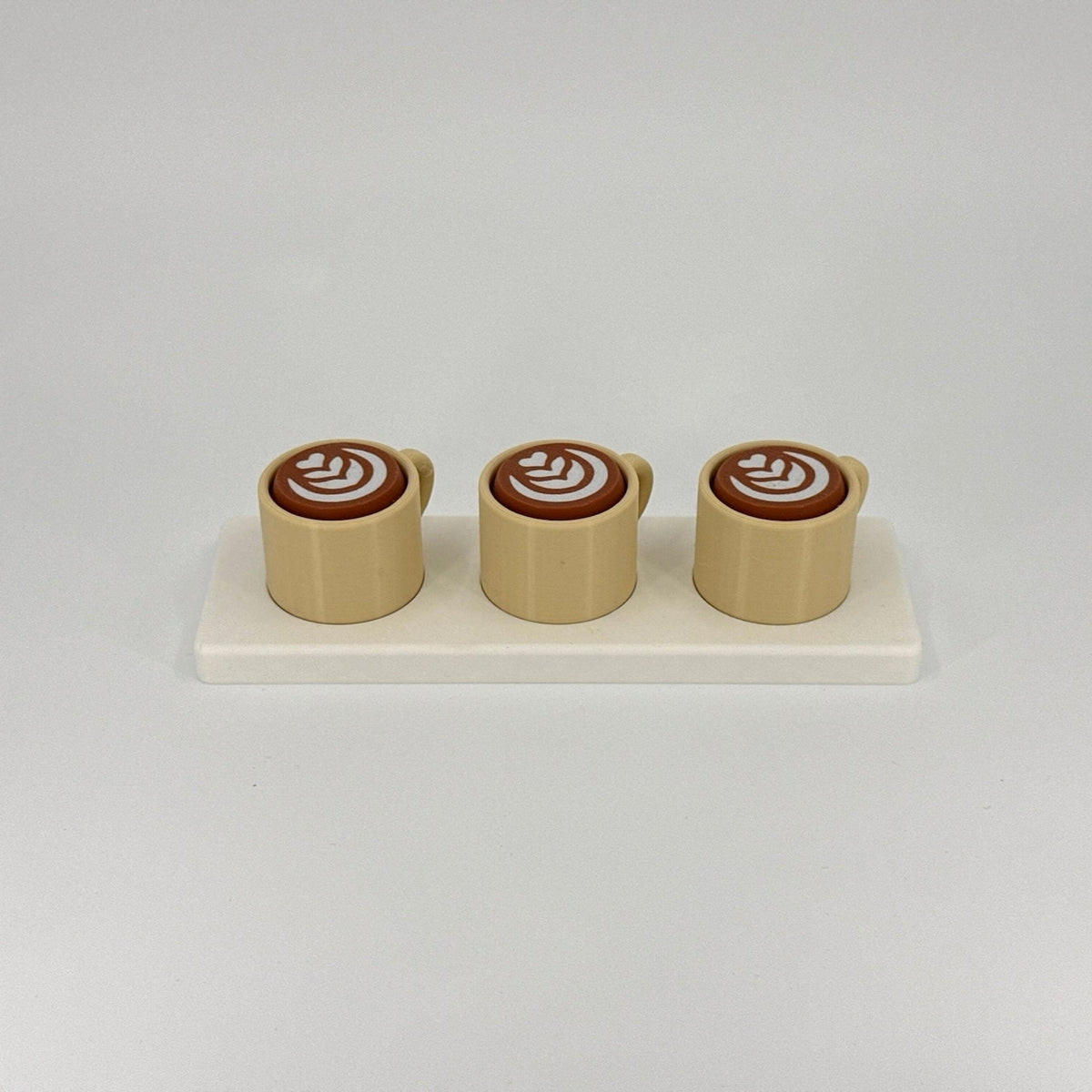 Fidget Clicker - Coffee Mug - Set of 3 with White Base included for FREE
