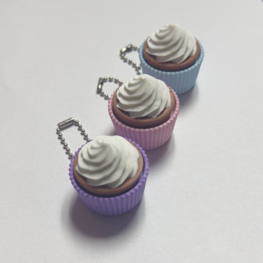 Fidget Clicker Keychain - Cupcake